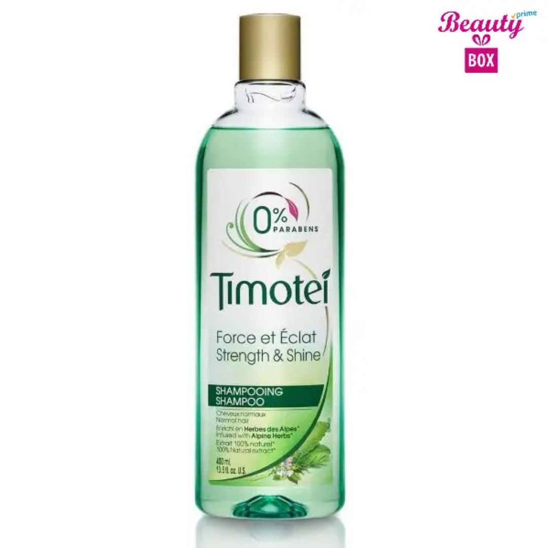 TIMOTEI STRENGTH & SHINE SHAMP 400ML
